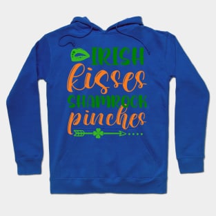 Irish kisses shamrock pinches Hoodie